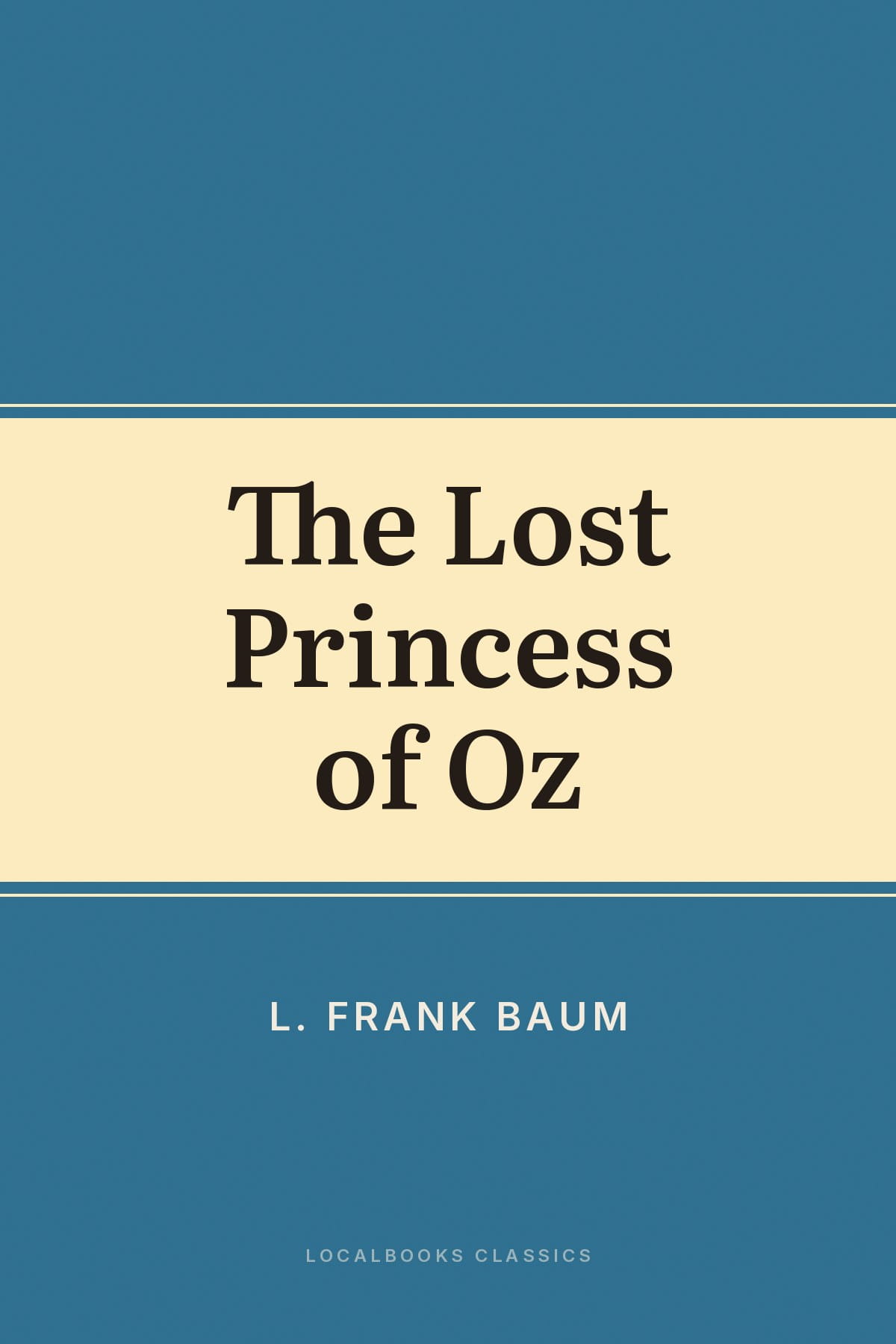 Cover of The Lost Princess of Oz
