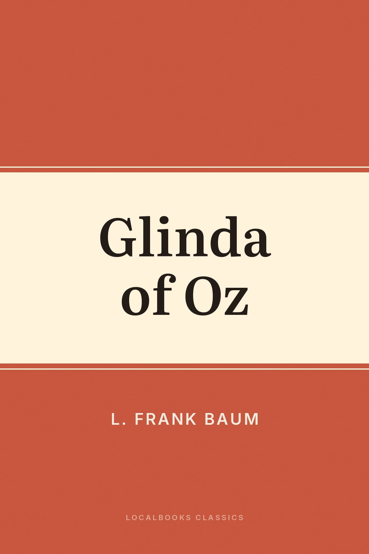 Cover of Glinda of Oz
